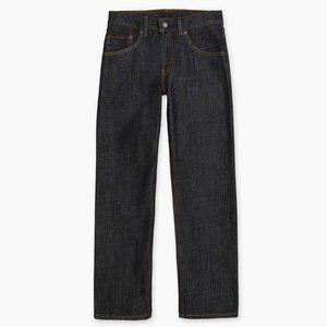 LEVI'S Boys 505 Straight Fit Jeans Armor 27x27